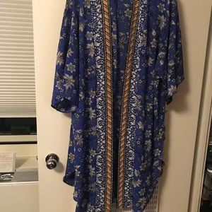 Long open tunic
